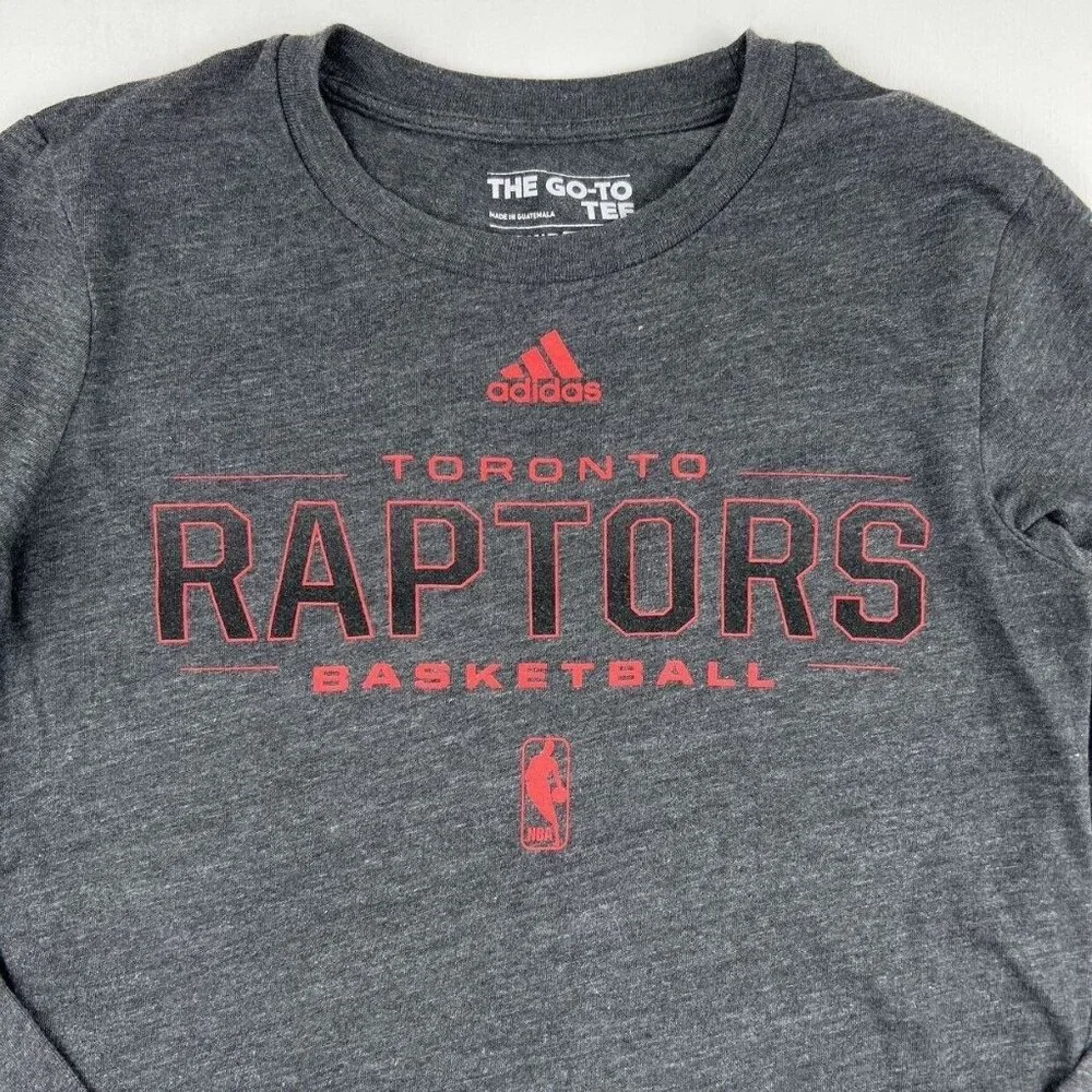 Adidas Toronto Raptors Long Sleeve Tee - Picture 3 of 8